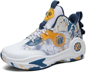 2023 Running Shoes Men's Shoes Sports Shoes Outdoor Shoes Basketball Shoes Training Shoes Sneakers (6,Golden)