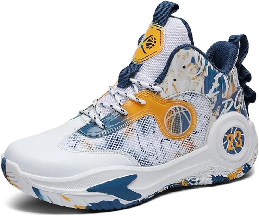2023 Running Shoes Men's Shoes Sports Shoes Outdoor Shoes Basketball Shoes Training Shoes Sneakers (6,Golden)