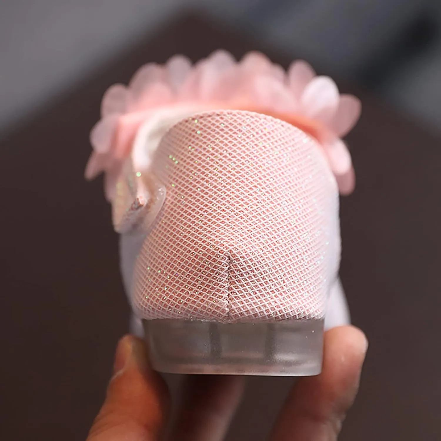 6 Year Old Girls Slippers Girls Rhinestone Flower Shoes Low Heel Flower Wedding Soccer Slide Sandal Girls