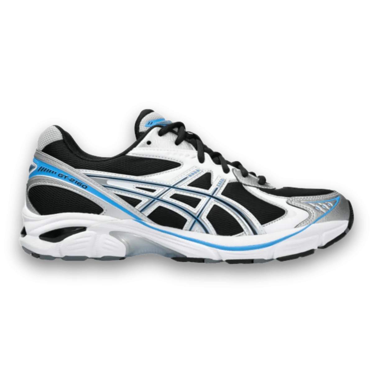 Asics GT-2160 Black Silver & Blue
