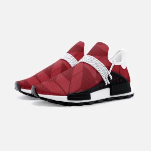 Aztec Red pattern  Unisex Lightweight Sneaker S-1 Boost