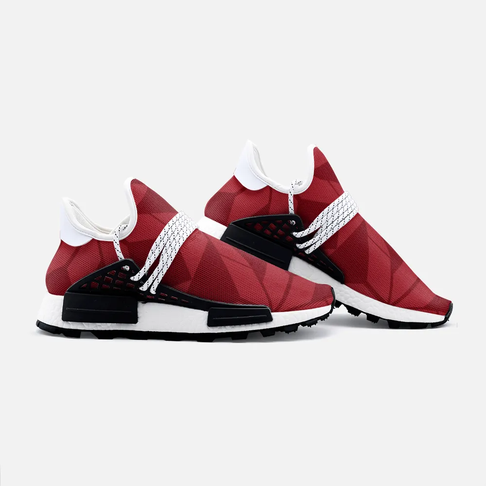Aztec Red pattern  Unisex Lightweight Sneaker S-1 Boost