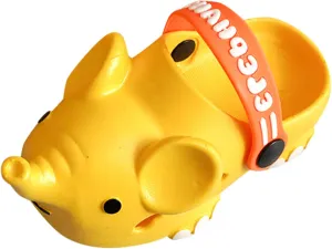 Baby House Slippers Toddler Elephant Non-Slip Girls Cartoon Kids Boys Shoes Animal Girls Dress Sandals Size 11