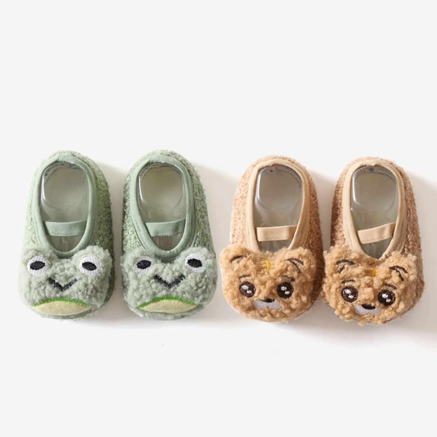 Baby Infant Girl Tennis Shoes Boys and Girls Cartoon Character Pattern Warm Toddler Shoes Shoes Infant Size 2