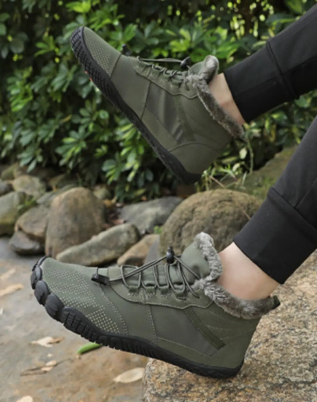Barefoot Boots Women Waterproof Barefoot Hiking Boots for WinterLightweight Breathable Barefoot TrainersWomen Men Trail Running Shoes Outdoor Hiking Trekking Boots Sneakers