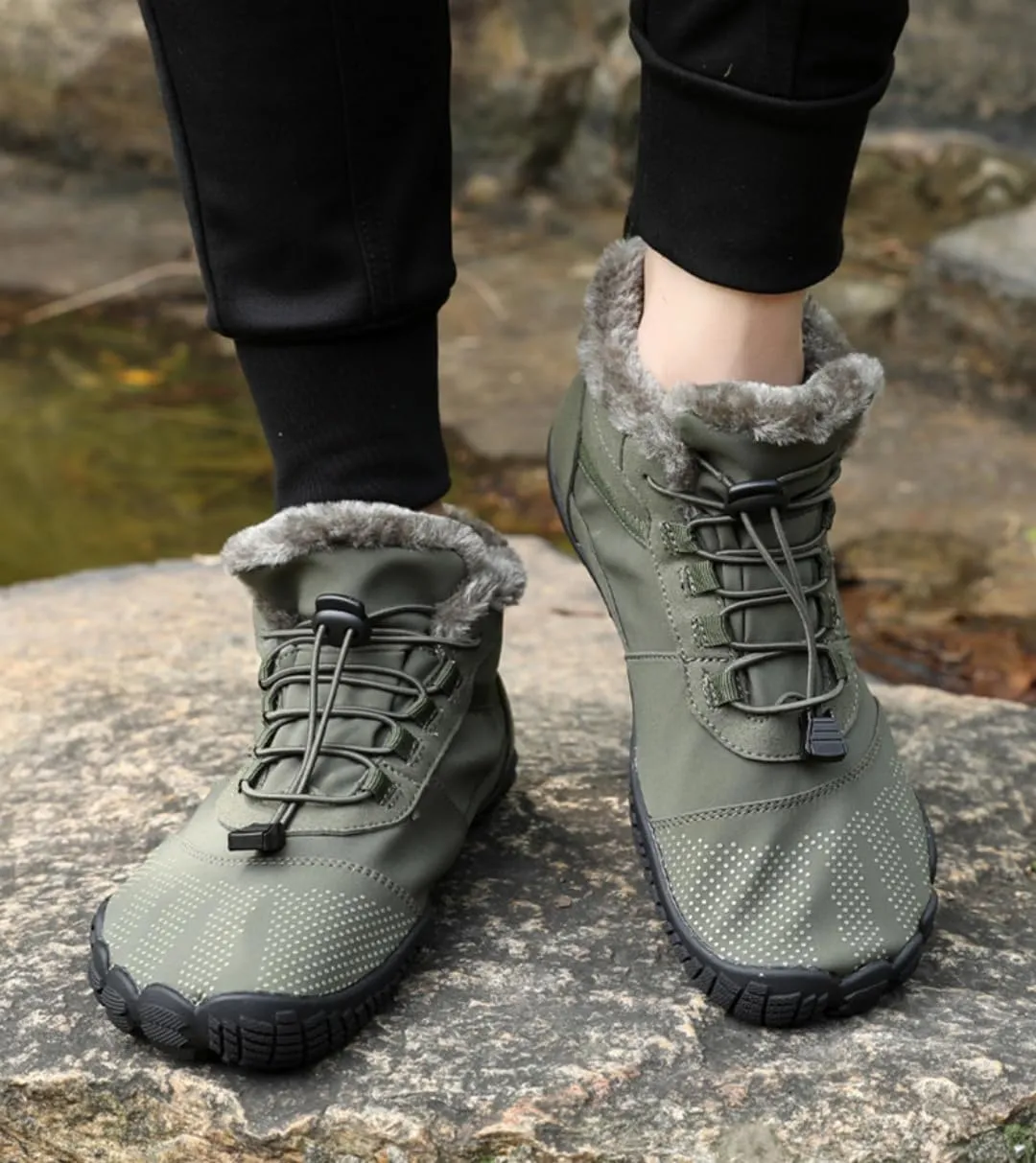 Barefoot Boots Women Waterproof Barefoot Hiking Boots for WinterLightweight Breathable Barefoot TrainersWomen Men Trail Running Shoes Outdoor Hiking Trekking Boots Sneakers
