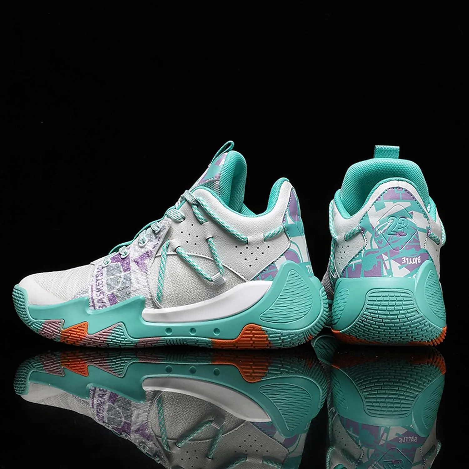 Basketball Shoes Men Summer New Professional Combat Sneakers Men's Shoes Students Breathable high top Sneakers