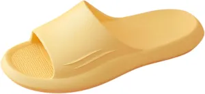 Bathroom Slipper Women and Men Cloud Slides Mens Showers Sandals Pillow Slippers Shower Slides Open Toe Soft Sole
