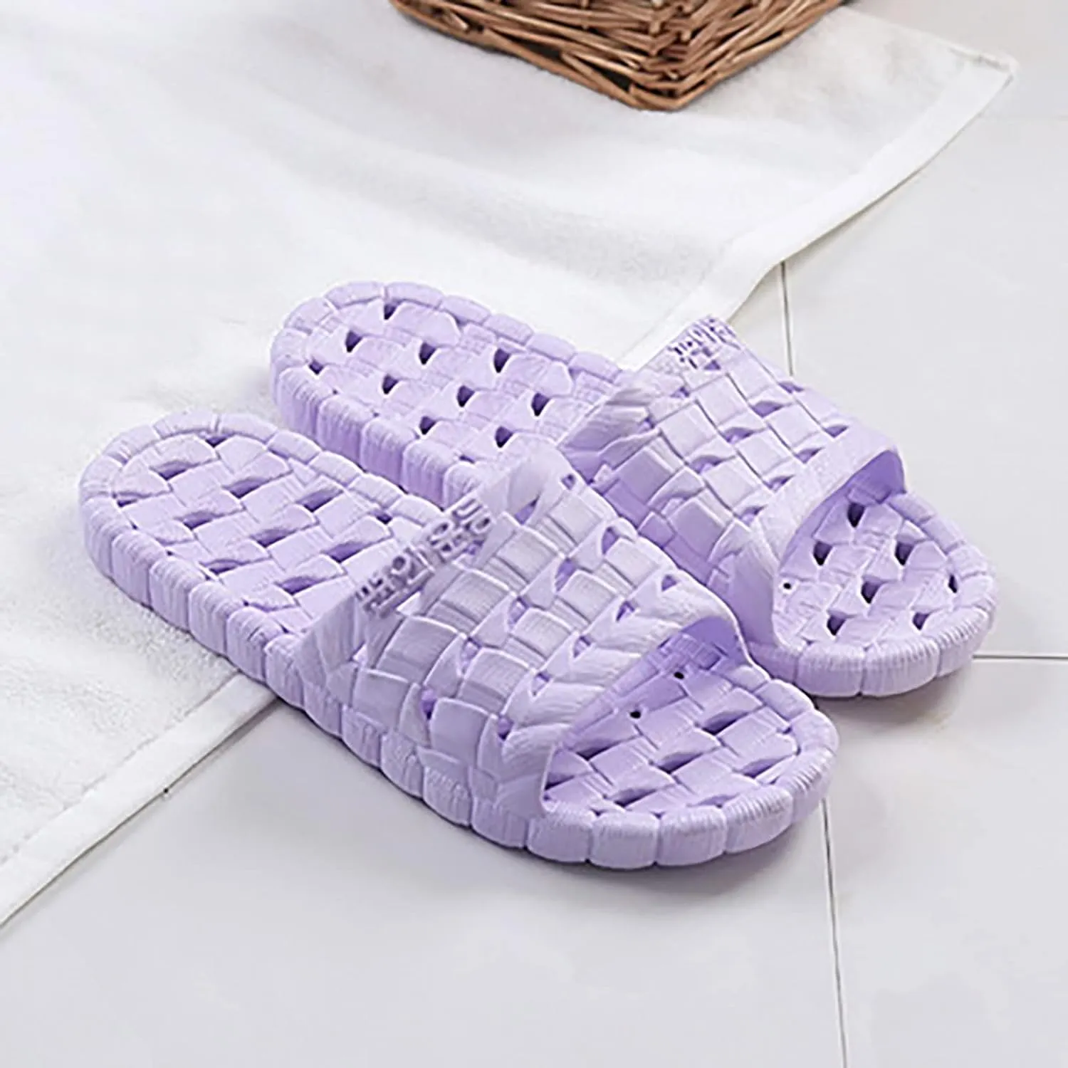 Bathroom Slippers Men Shower Shoes Women Cloud Slippers for Men Slides for Women Beach Ultra Comfort Living Room