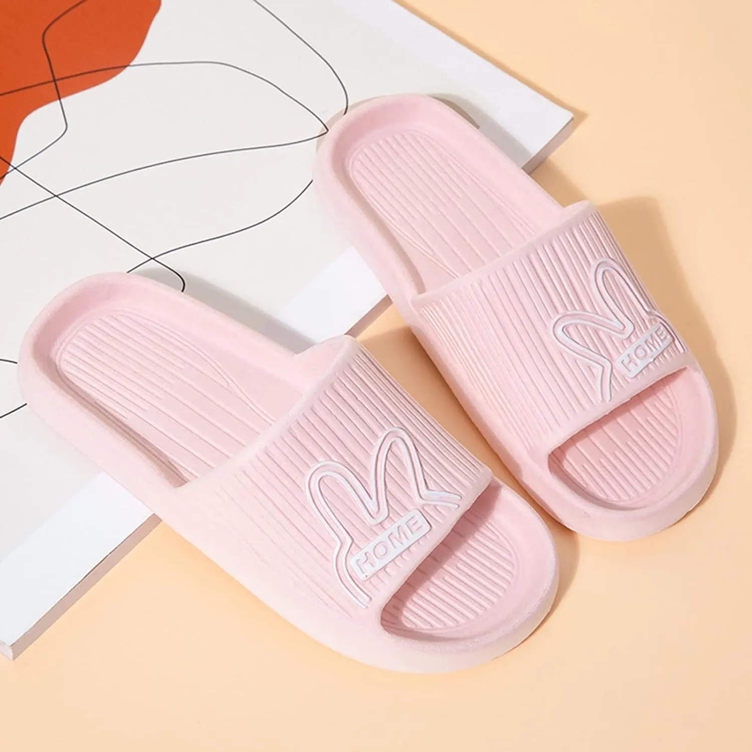 Bathroom Slippers Men Shower Shoes Women Slides for Men Womens Slides Ultra Comfort Travel Indoor Outdoor Slippers