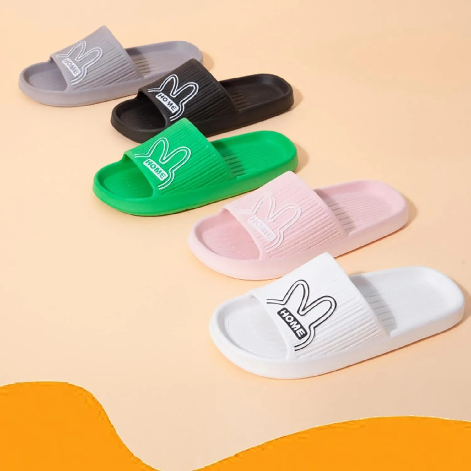 Bathroom Slippers Men Shower Shoes Women Slides for Men Womens Slides Ultra Comfort Travel Indoor Outdoor Slippers