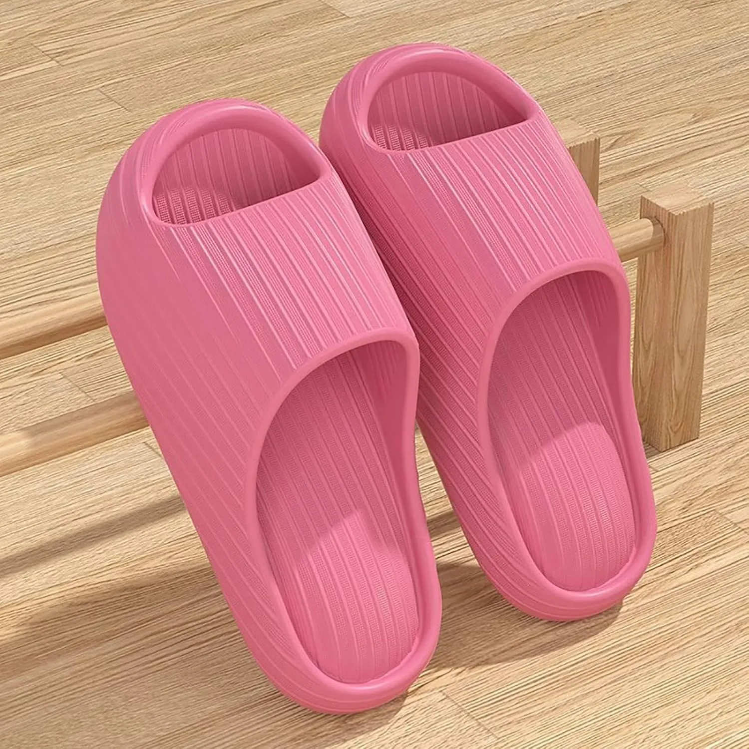 Bathroom Slippers Men Slides for Women Mens Shower Shoes Shower Shoes Women Soft Sole Ultra Comfort Quick Drying Slippers