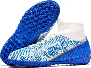 Boys Girls Indoor Turf Soccer Shoes Slip on Soccer Cleats
