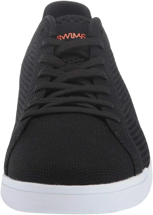 Breeze Tennis Knit Sneakers SWIMS, Black/White