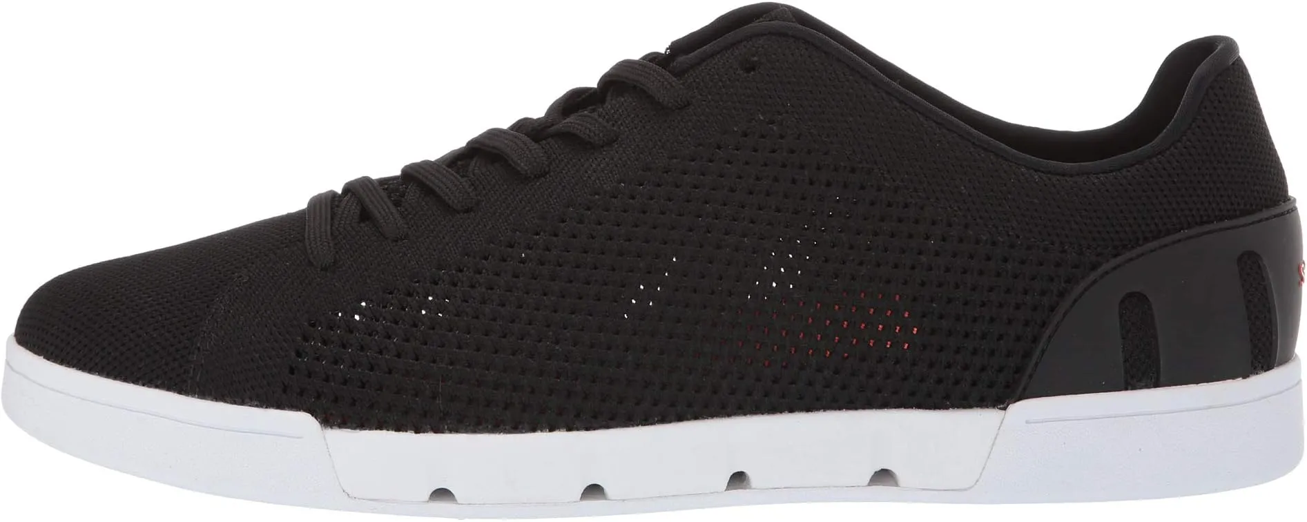 Breeze Tennis Knit Sneakers SWIMS, Black/White
