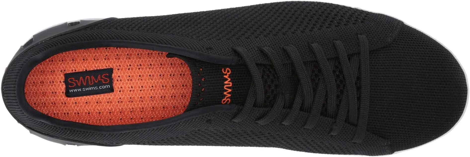 Breeze Tennis Knit Sneakers SWIMS, Black/White