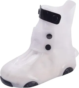 Children Cute Cartoon Fashion Non Slip Rain Boots Shoe Cover Rain Boots Soft Bottom Fashion Rain Boots for Junior