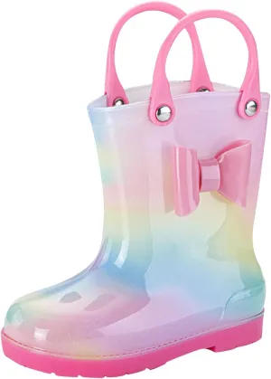 Children Shoes Rain Boots Cartoon Children Rain Boots Boys And Girls Infant Rain Boots Water Rubber Shoes Baby