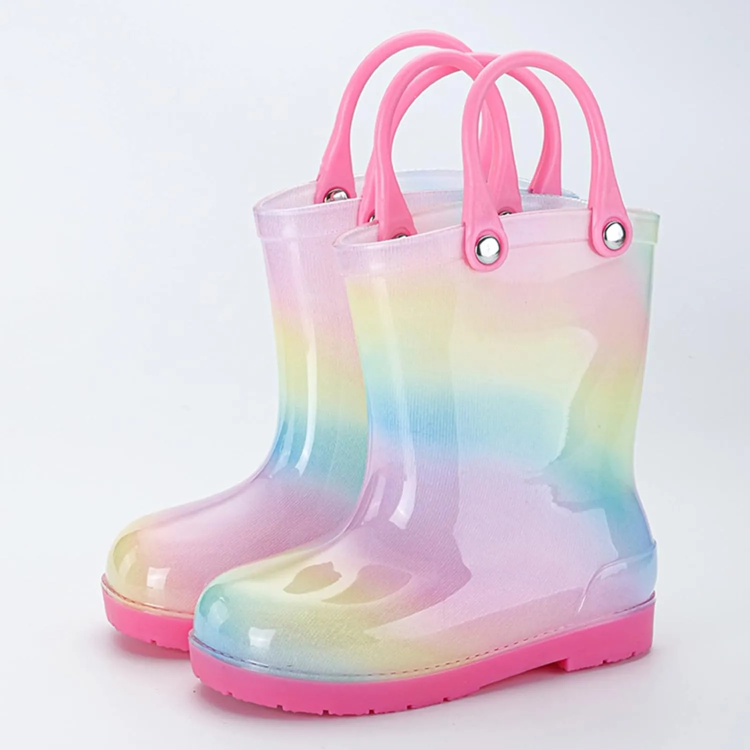 Children Shoes Rain Boots Cartoon Children Rain Boots Boys And Girls Infant Rain Boots Water Rubber Shoes Big Kids