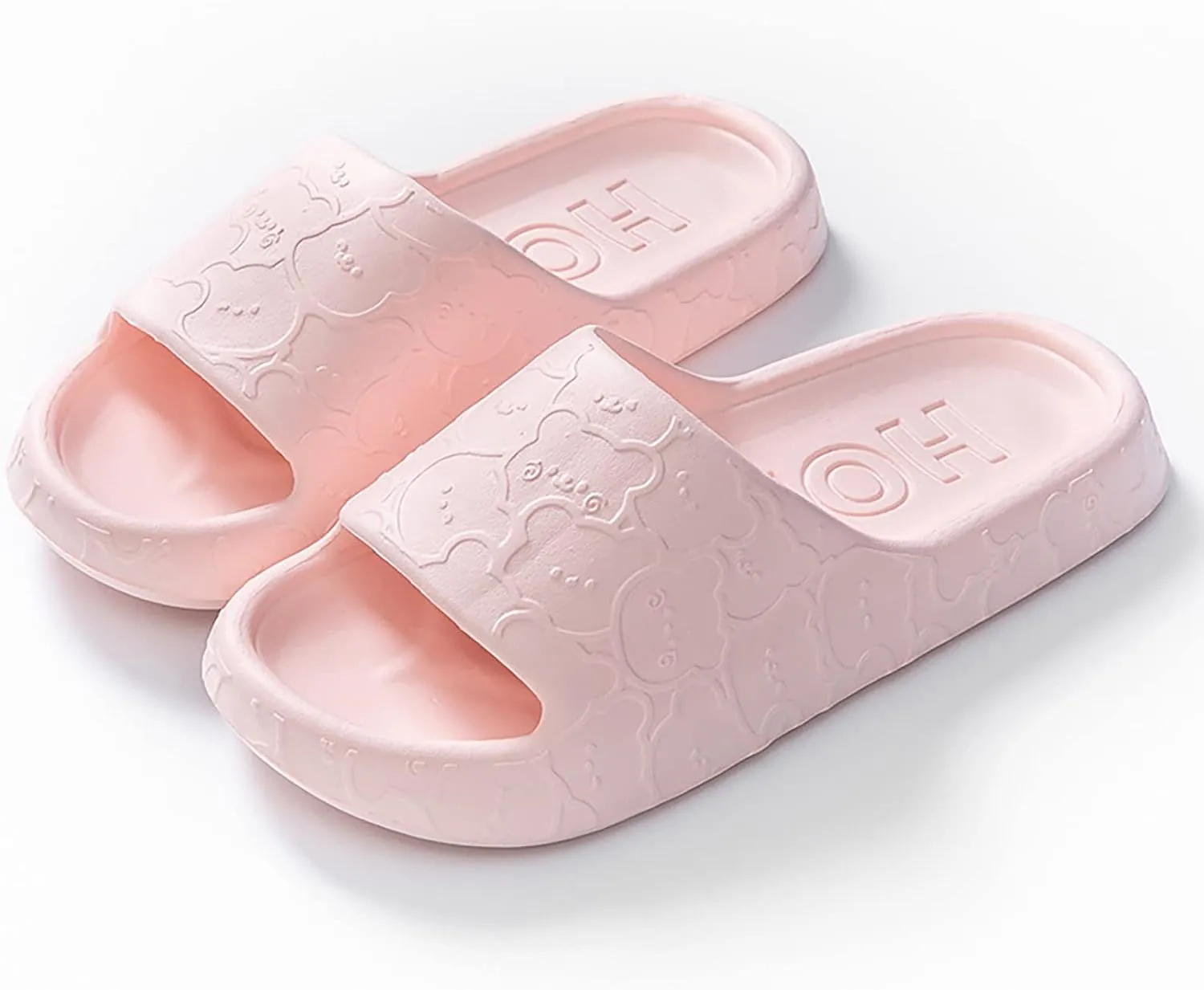 Cloud Slides Women and Men Bathroom Slipper Mens Pillow Slippers Shower Shoes Quick Drying Drainage Hole Non Slip