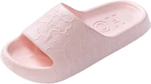 Cloud Slides Women and Men Bathroom Slipper Mens Pillow Slippers Shower Shoes Quick Drying Drainage Hole Non Slip