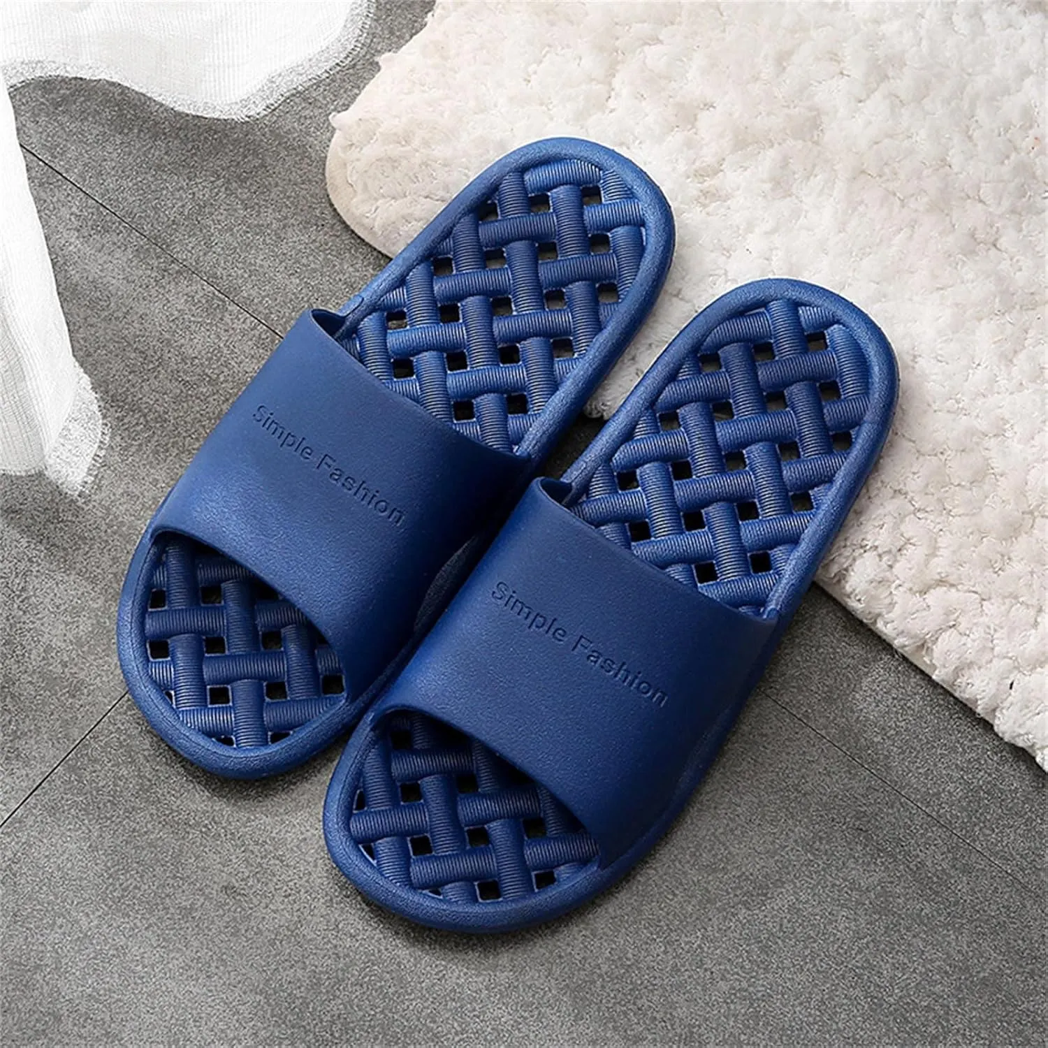 Cloud Slippers for Men Shower Shoes Women Mens Shower Shoes Womens Slides Beach Pool Open Toe Slippers