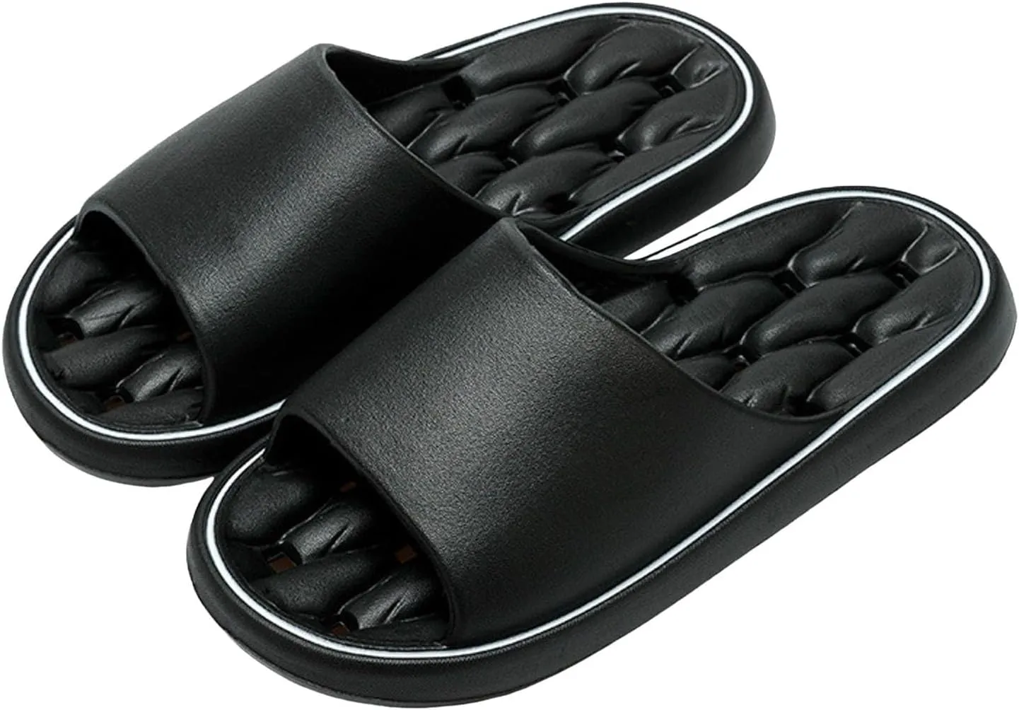 Cloud Slippers for Men Slides for Women Mens Slippers Shower Shoes Women Open Toe House Slides Travel