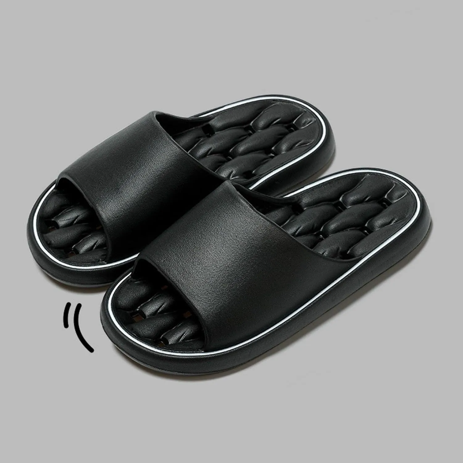 Cloud Slippers for Men Slides for Women Mens Slippers Shower Shoes Women Open Toe House Slides Travel