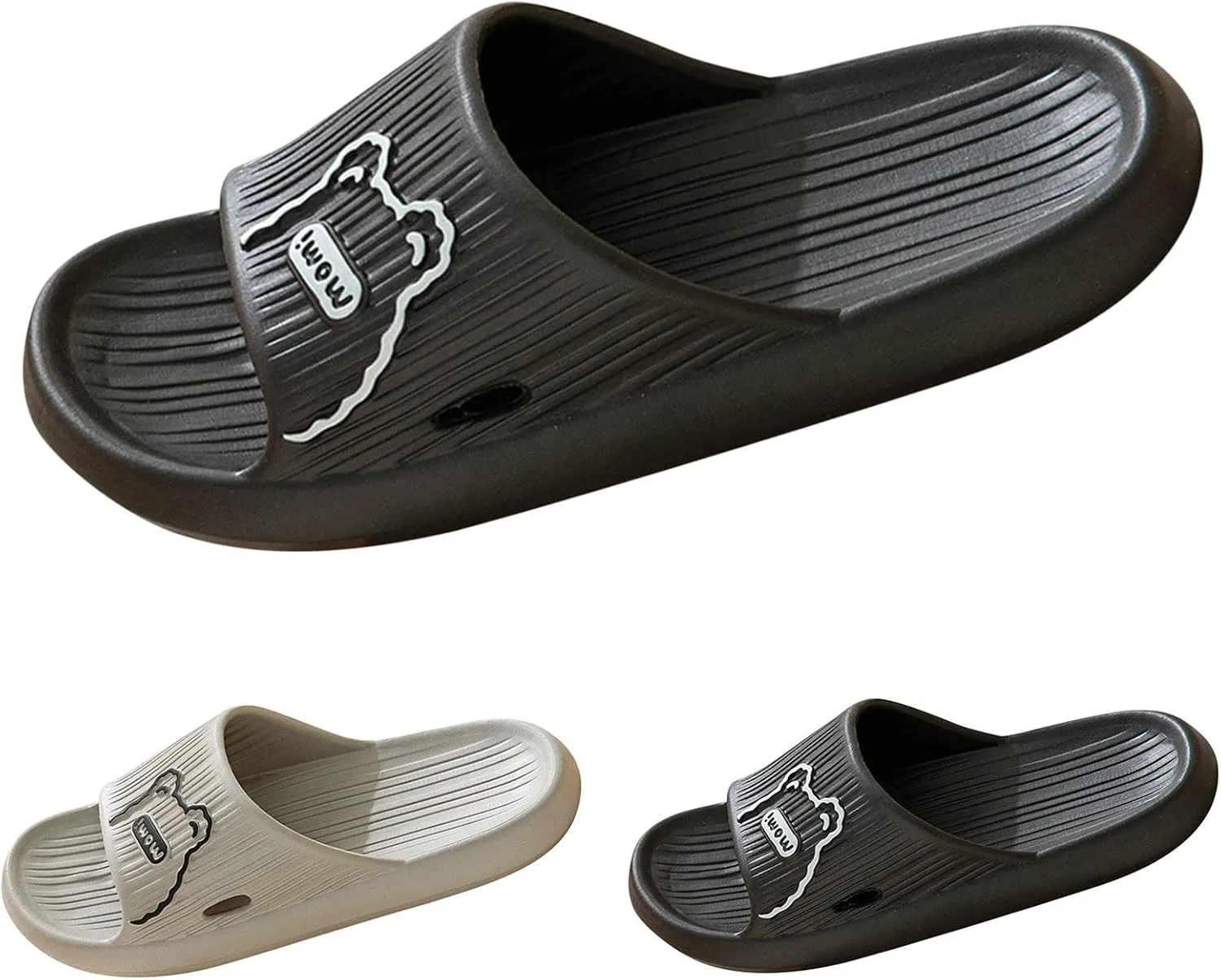 Cloud Slippers for Men Womens Slides Bathroom Slippers Men Slides for Women Lightweight Spa Public