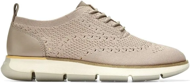 Cole Haan 4.Zerogrand Stitchlite Oxford Etherea Knit/Etherea Smooth Leather/Pumpkin/Optic White 6.5 C - Wide