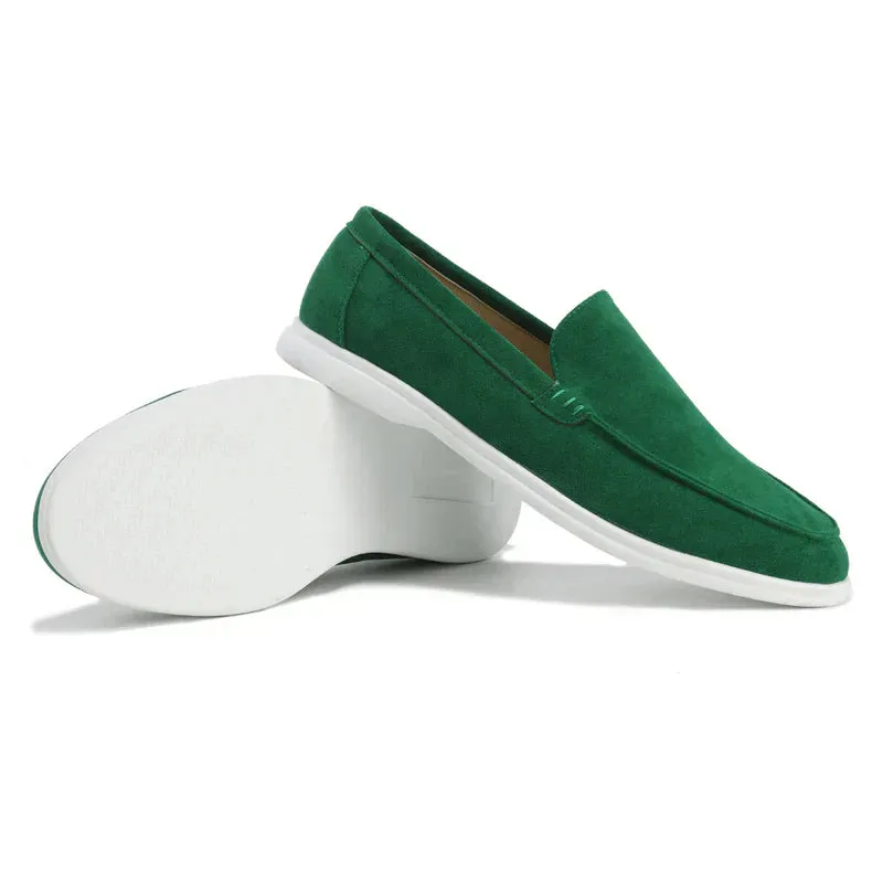 Columbus | Old Sude Loafers