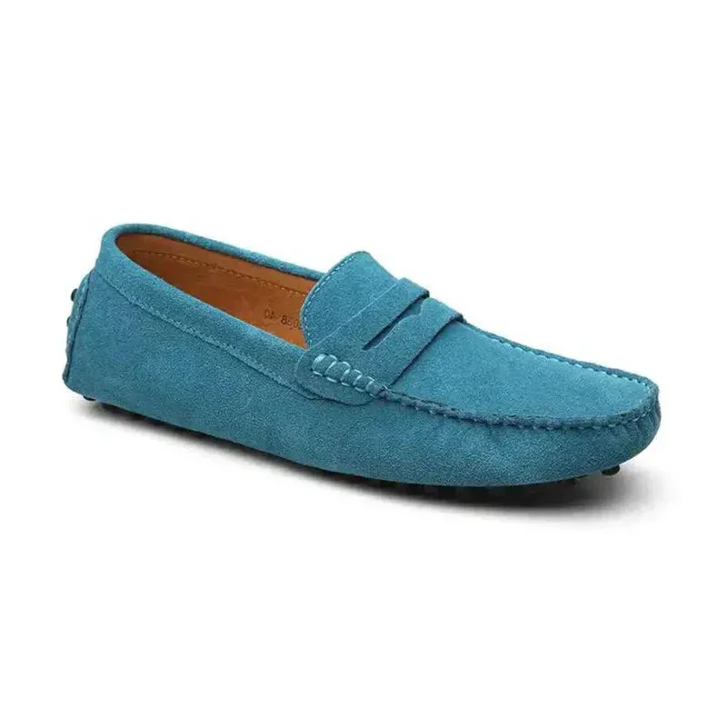 Columbus | Suede Driver Loafers