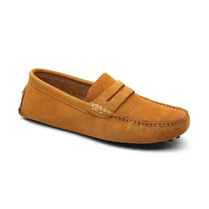 Columbus | Suede Driver Loafers