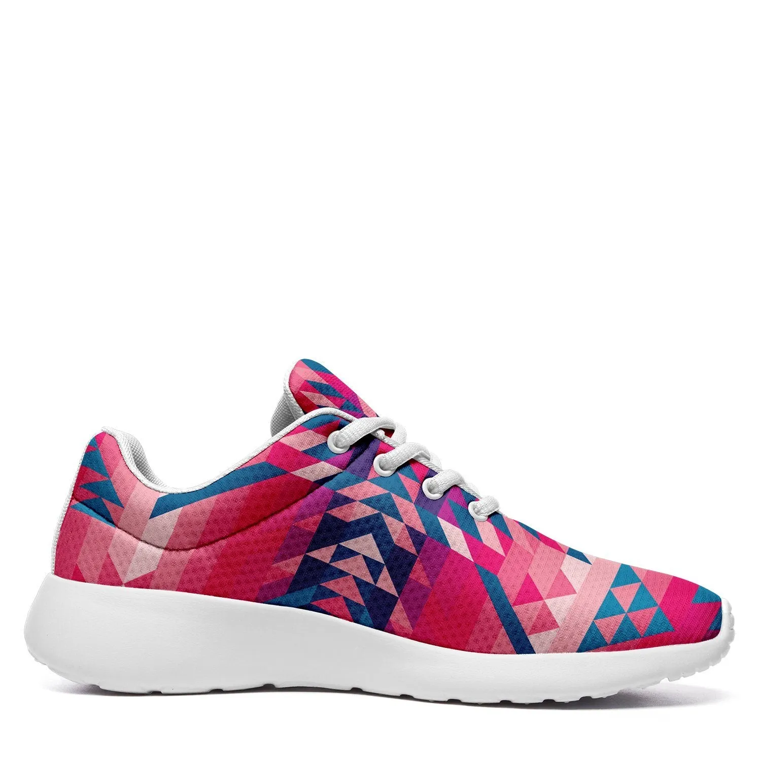 Desert Geo Blue Ikkaayi Sport Sneakers