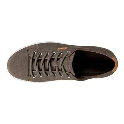 Ecco Men's Soft 7 Lace Sneakers- Dark Clay/ Lion