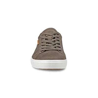 Ecco Men's Soft 7 Lace Sneakers- Dark Clay/ Lion