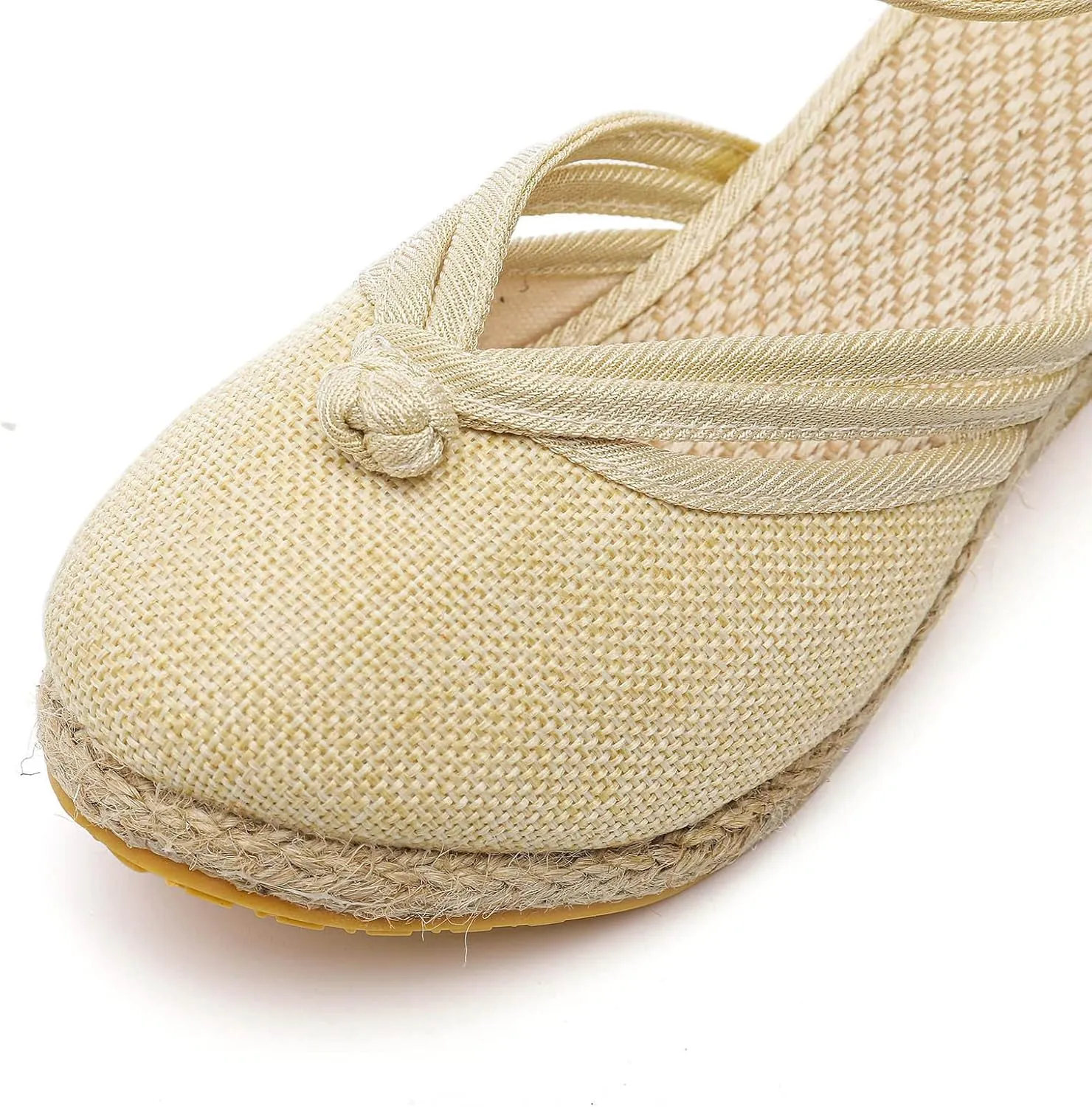 Eduavar Womens Sandals Summer Wedge Orthopedic Sandals with Arch Support Closed Toe Platform Ankle Strap Beach Walking Shoes