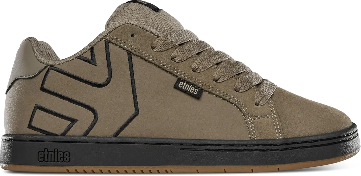 Etnies Men's Low-Top Sneakers Skate Shoe, Warm Grey Black, 7.5