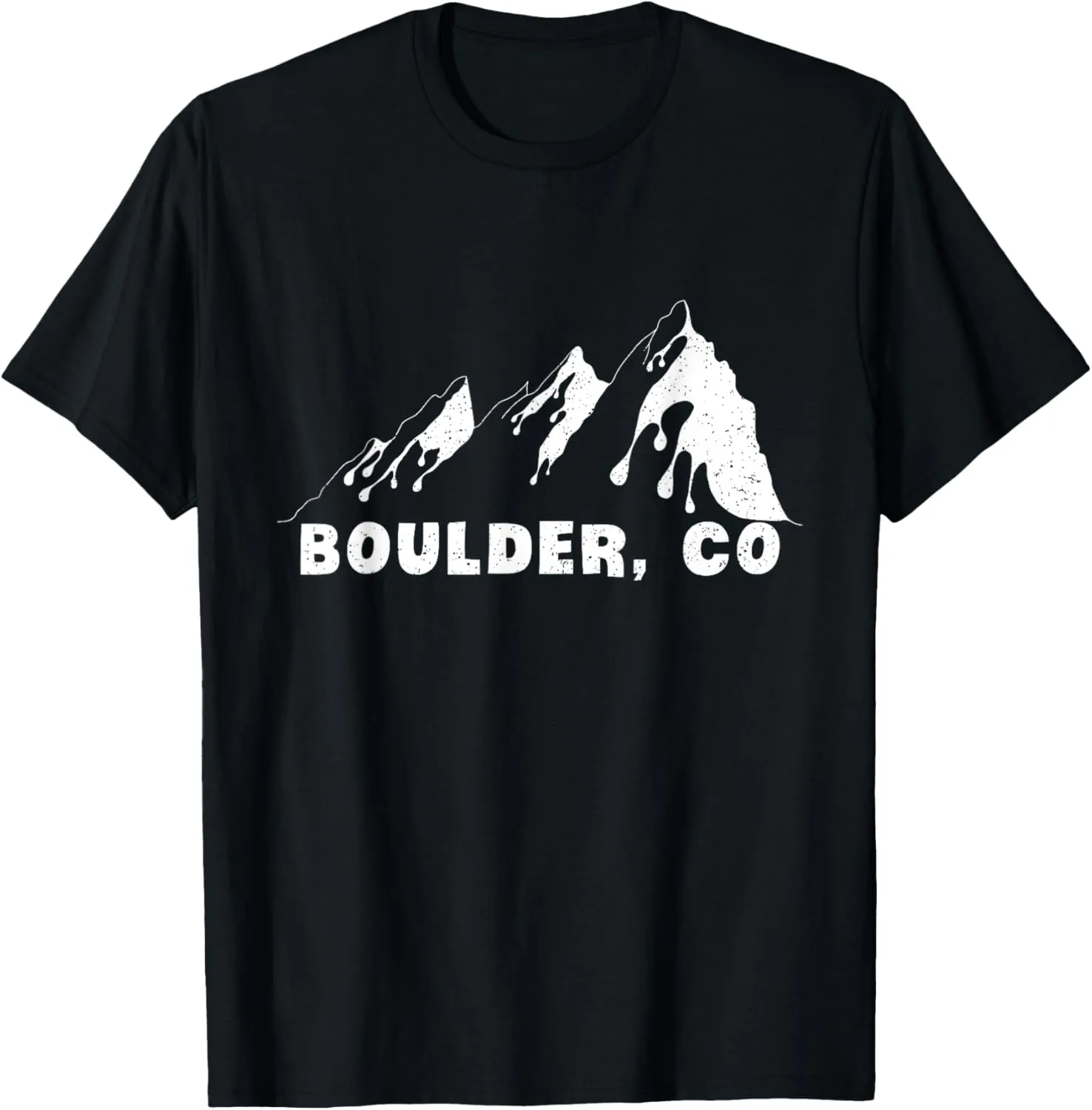 Flatirons Boulder Colorado Climbing Hiking Travel Souvenir T-Shirt