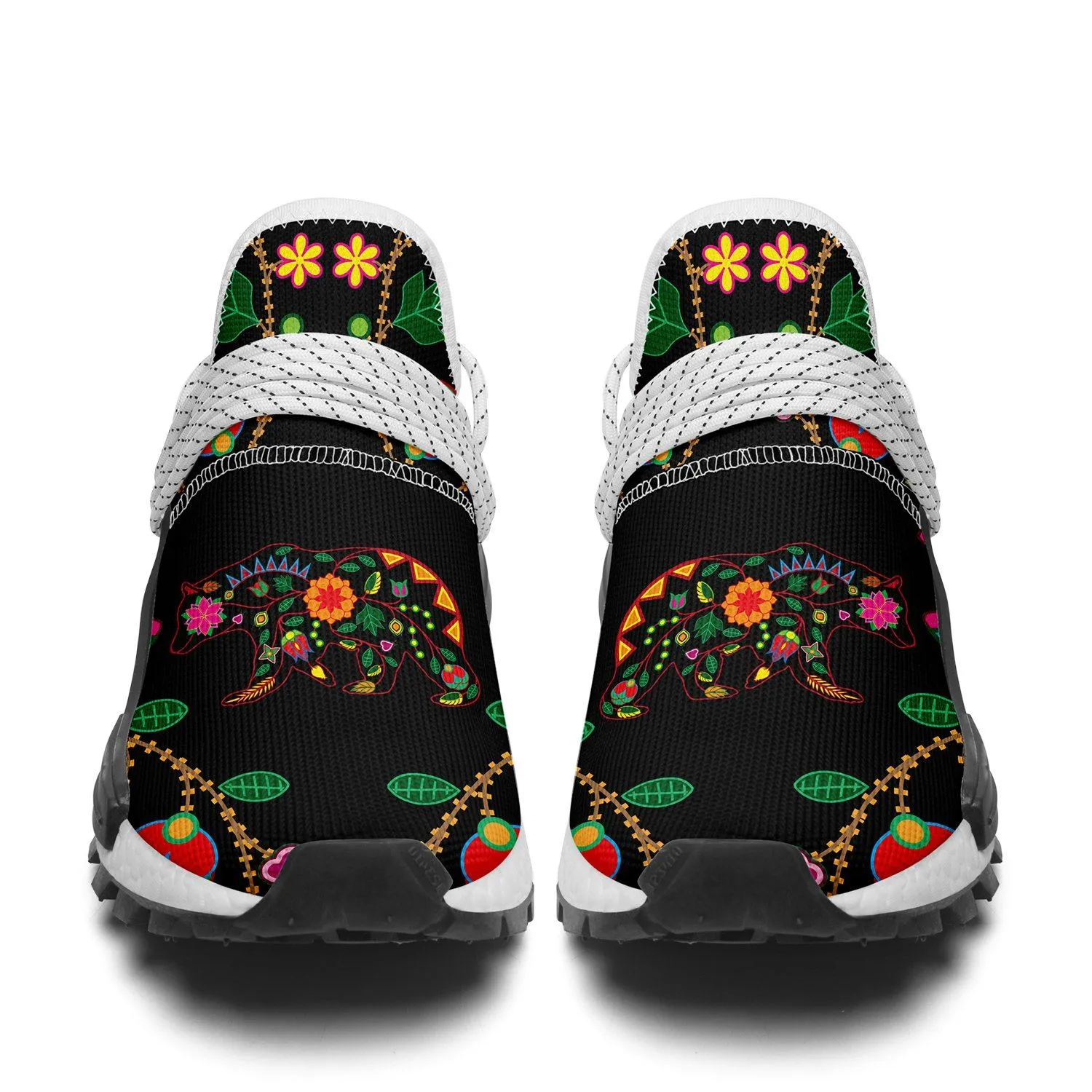 Floral Bear Okaki Sneakers
