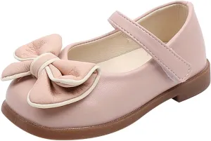 Girls Sandals Children Shoes Bow Hook Loop Princess Shoes Dance Shoes baby girl spring dress