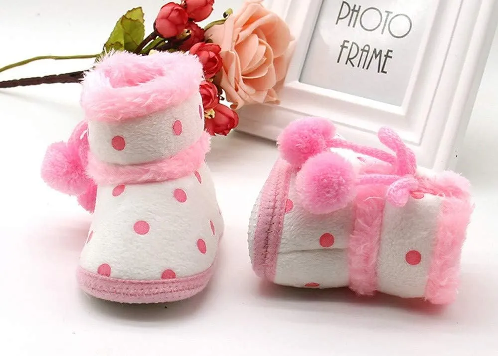 High Top Toddler Size 5 Warming Booties Infant Shoes Soft Toddler Boots Baby Snow Boys Girls Baby Shoes Tennis Shoes for Girls