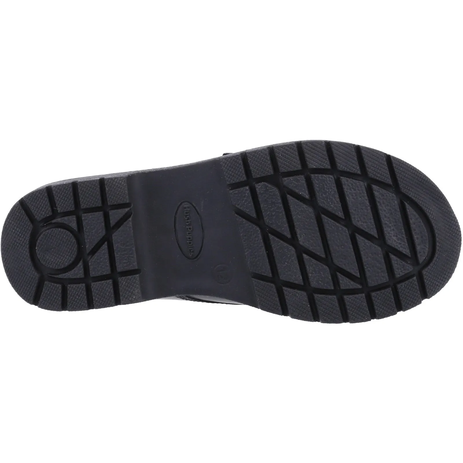 Hush Puppies Girls Remi School Shoes - Black