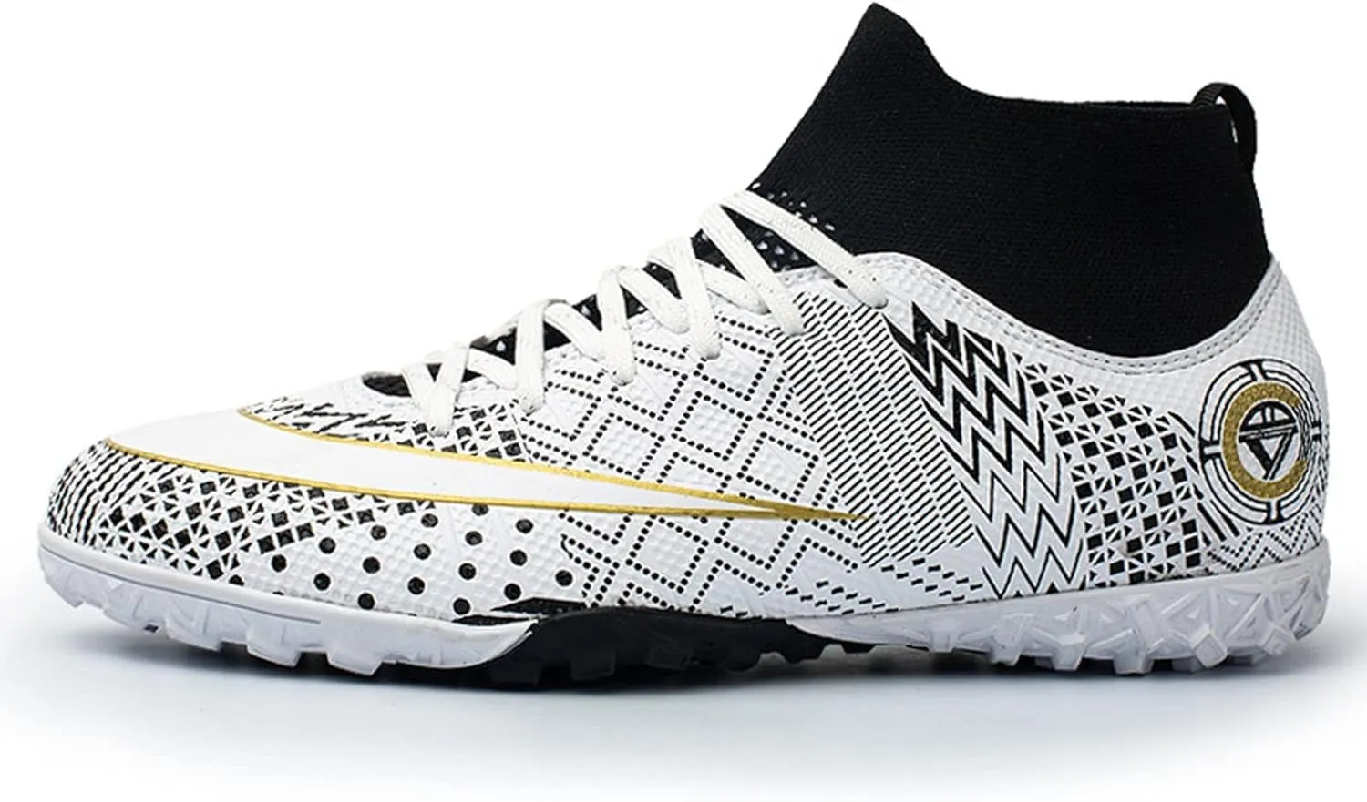 Indoor Soccer Shoes Kids High Top Soft Lightweight,Soccer Cleats Mens Non-Slip Durable,Soccer Shoes Breathable Comfortable
