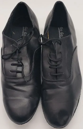 Jensen -- Men's Standard Ballroom Oxford -- Black