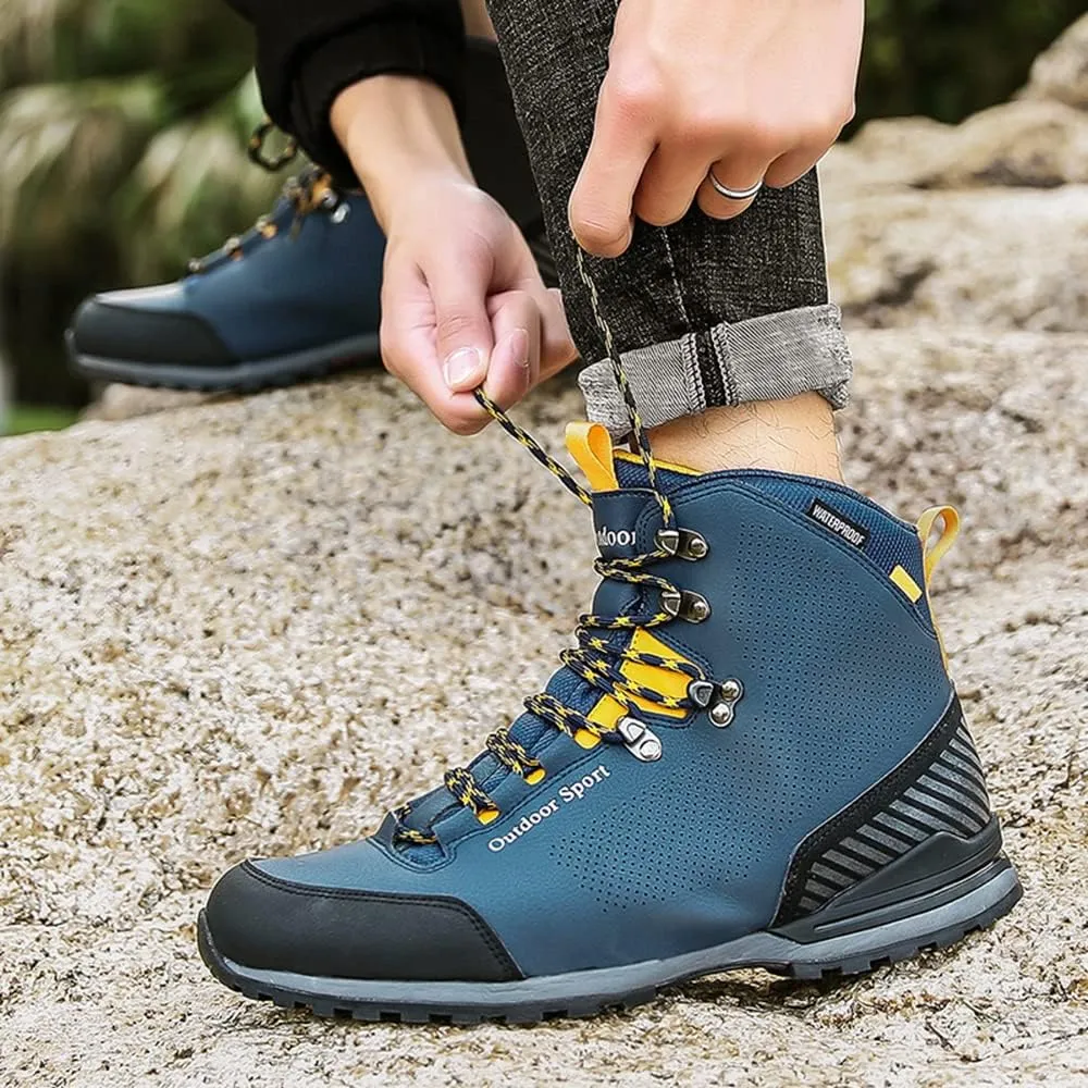 JITUUE Men's Waterproof Ankle Boot Outdoor Hiking Shoe -Designed For Both Daily Life And Outdoor Sports