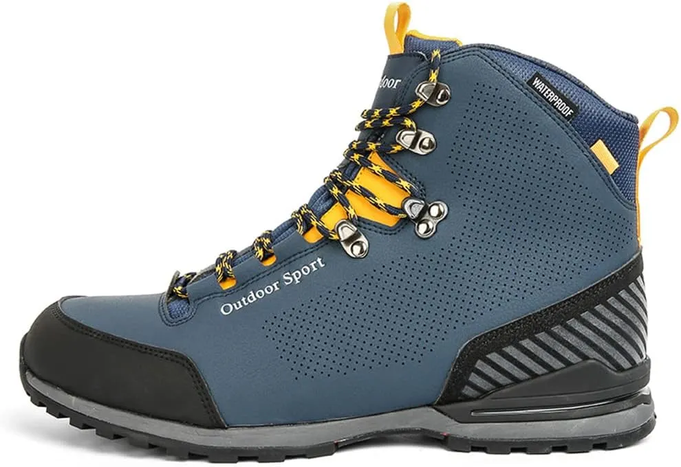 JITUUE Men's Waterproof Ankle Boot Outdoor Hiking Shoe -Designed For Both Daily Life And Outdoor Sports