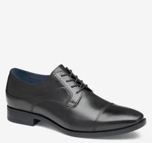 Johnston & Murphy Gibbons Cap Toe Black