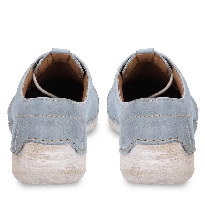 JOSEF SEIBEL Fergey 20 Skyblue Kombi Lace Up Walking Shoe