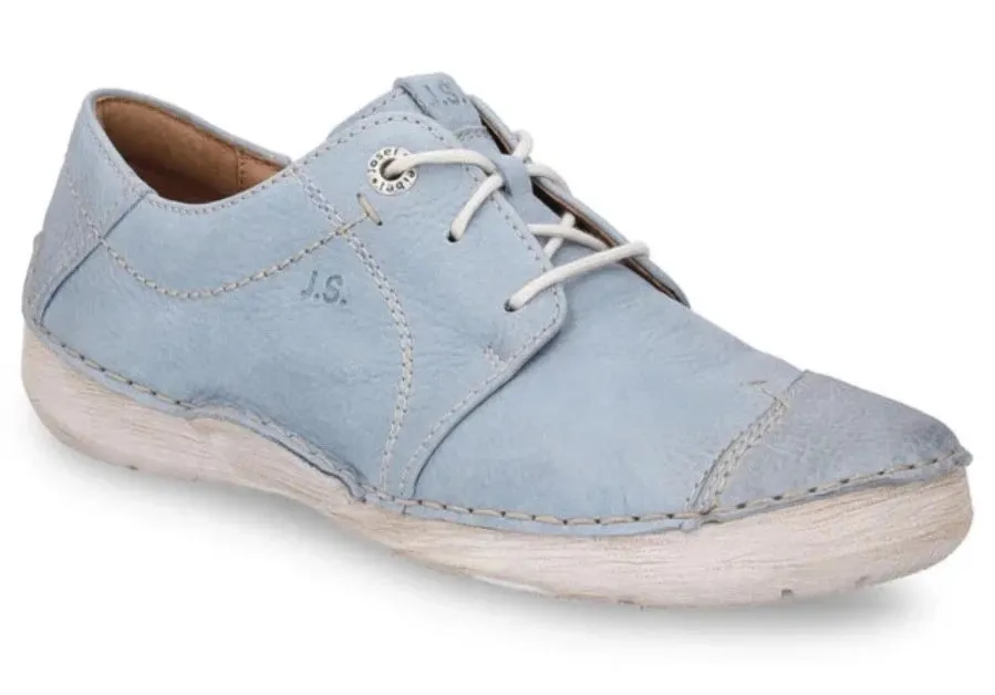 JOSEF SEIBEL Fergey 20 Skyblue Kombi Lace Up Walking Shoe